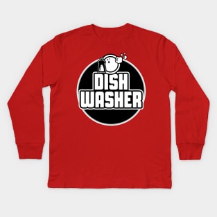 Dishwasher Matching Family Thanksgiving and Christmas Shirts Kids Long Sleeve T-Shirt